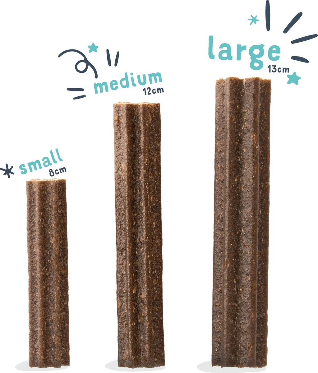 Edgard & Cooper Doggy Dental Sticks Appel - Eucalyptusolie Medium - Afbeelding 4