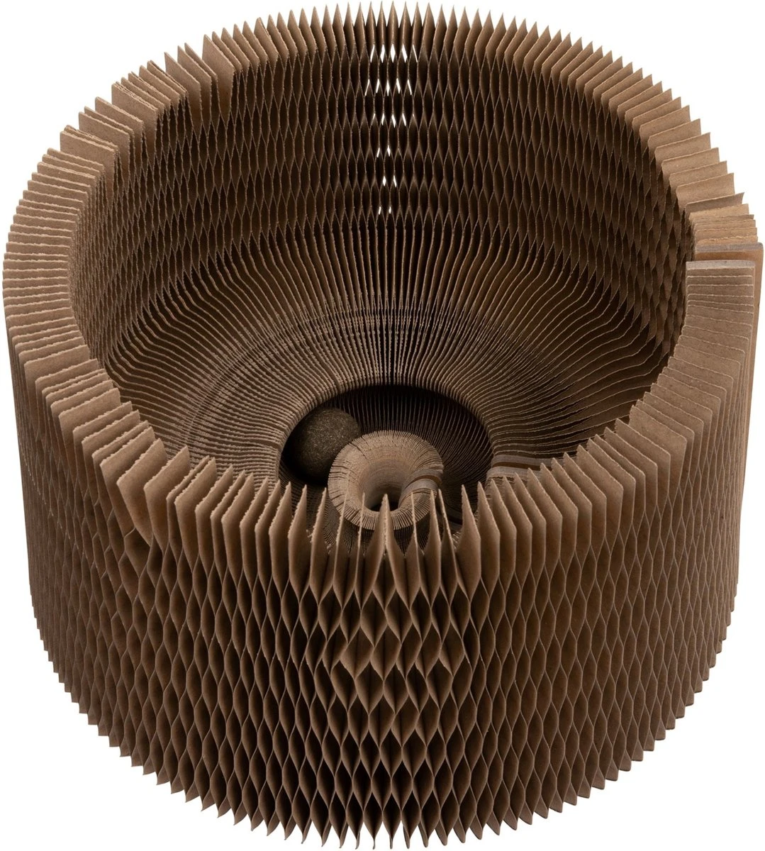 District 70 MAZE 3-in-1 Opvouwbare Kartonnen Kattenmand - Inclusief Catnip Balletje - Voor Slapen, Spelen En Krabben! - Afbeelding 9