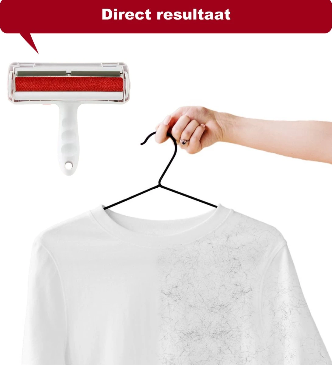 Huisdier Borstel | Huisdierhaar Verwijderaar | Pluizenborstel | Ontharingsborstel | Hondenborstel | Kattenhaar Verwijderaar | Able & Borret - Afbeelding 7