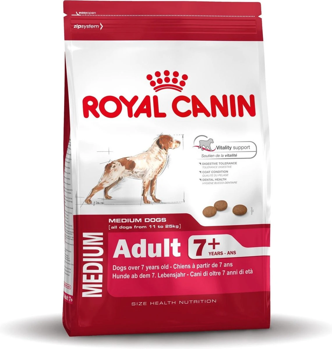 Royal Canin Medium Adult 7+ 15 KG - Afbeelding 2