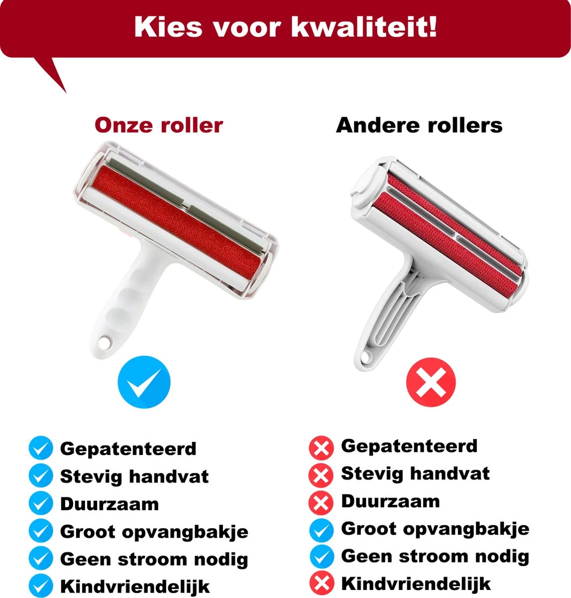 Huisdier Borstel | Huisdierhaar Verwijderaar | Pluizenborstel | Ontharingsborstel | Hondenborstel | Kattenhaar Verwijderaar | Able & Borret - Afbeelding 4