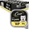Cesar Classic Paté Honden Natvoer - Kip - 10 X 300 Gr