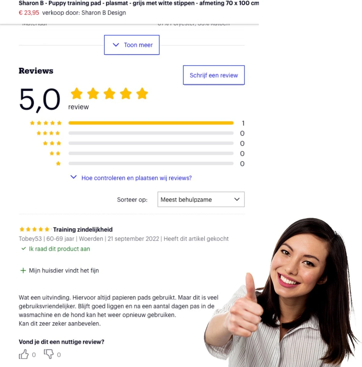 XXL Puppy Training Pad - Plasmat - Zwart - 104 X 104 Cm - Hondentoilet - Herbruikbaar - Wasbaar - Afbeelding 9