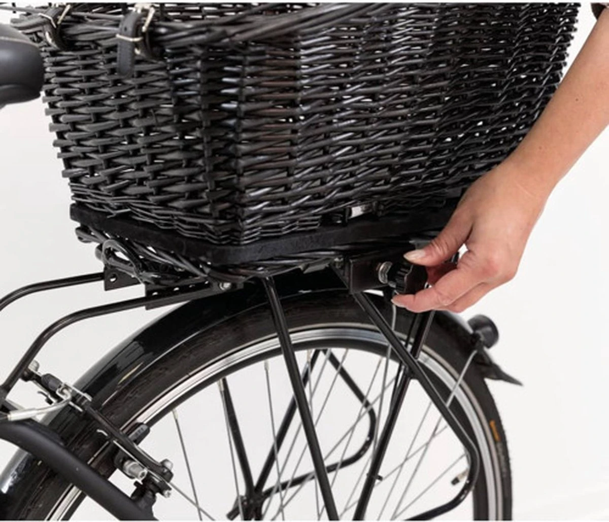 Trixie Fietsmand - Voor Bagagedrager -n35x49x55 Cm - Zwart - Afbeelding 17