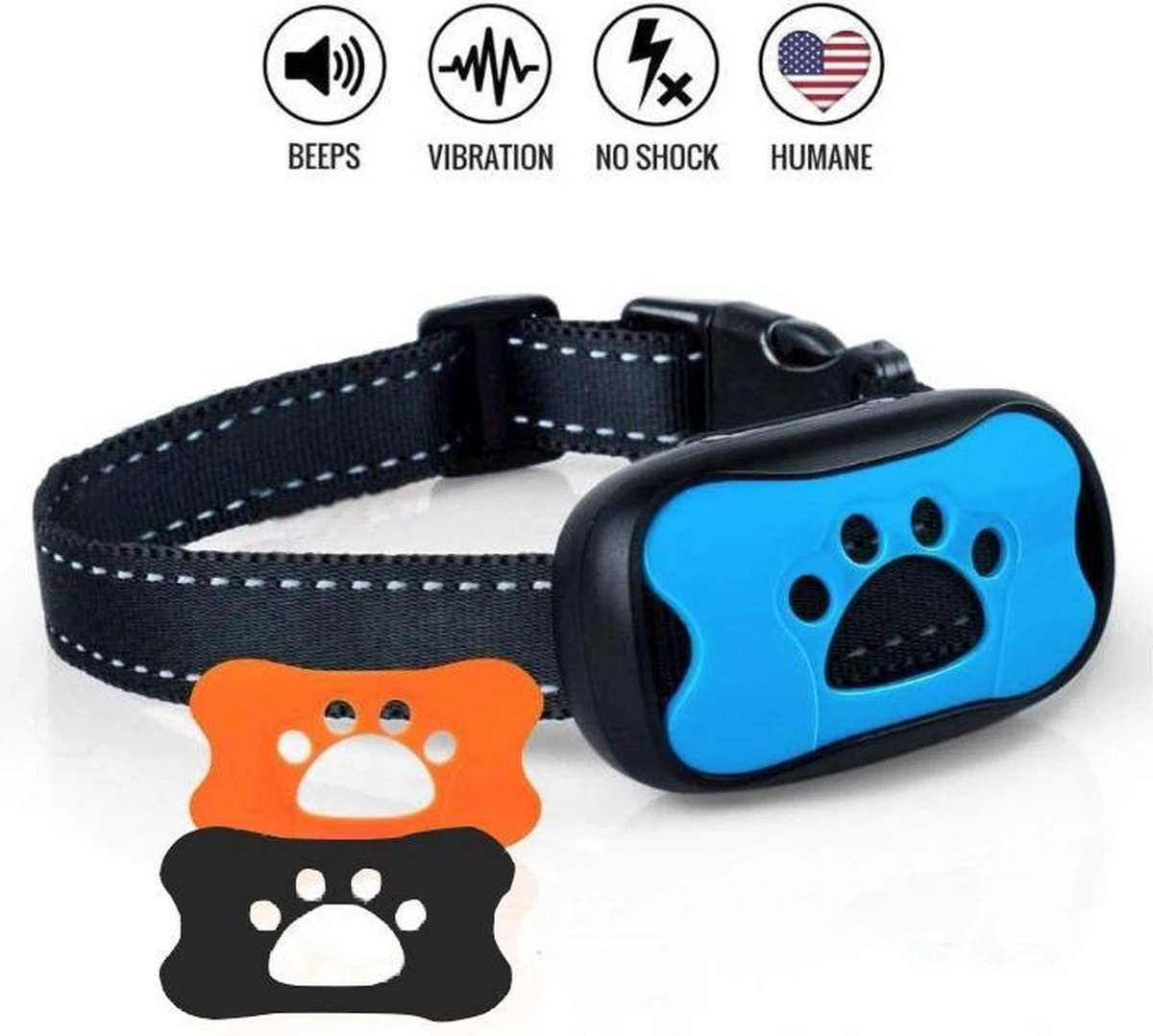 Merkloos Anti Blafband Voor Honden Blafband Anti Blaf Apparaat Blafband Zonder Schok - Diervriendelijk - Afbeelding 9