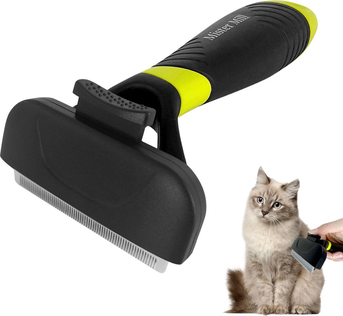 Mister Mill Trimhark - Hondenkam Kattenkam - Dierenkam 6,6 CM