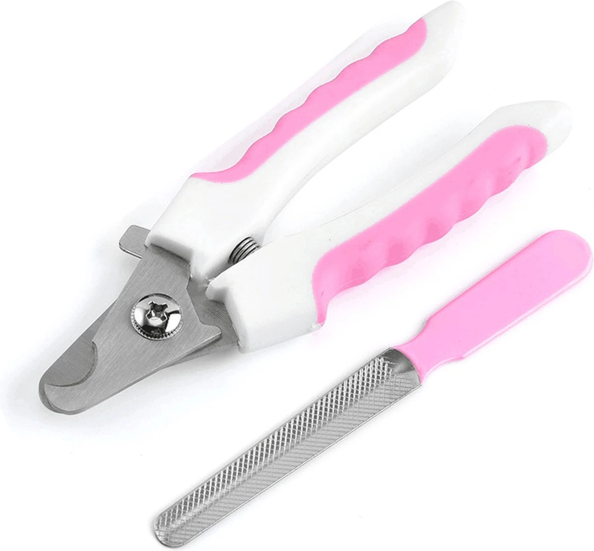 Merkloos Professionele Nagelschaar - Dieren Nagelschaar - Roze - Honden Nagelknipper - Hondennagels - Honden Knip Schaar - Honden Knipsch