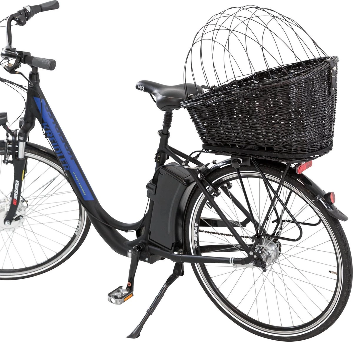 Trixie Fietsmand - Voor Bagagedrager -n35x49x55 Cm - Zwart - Afbeelding 8