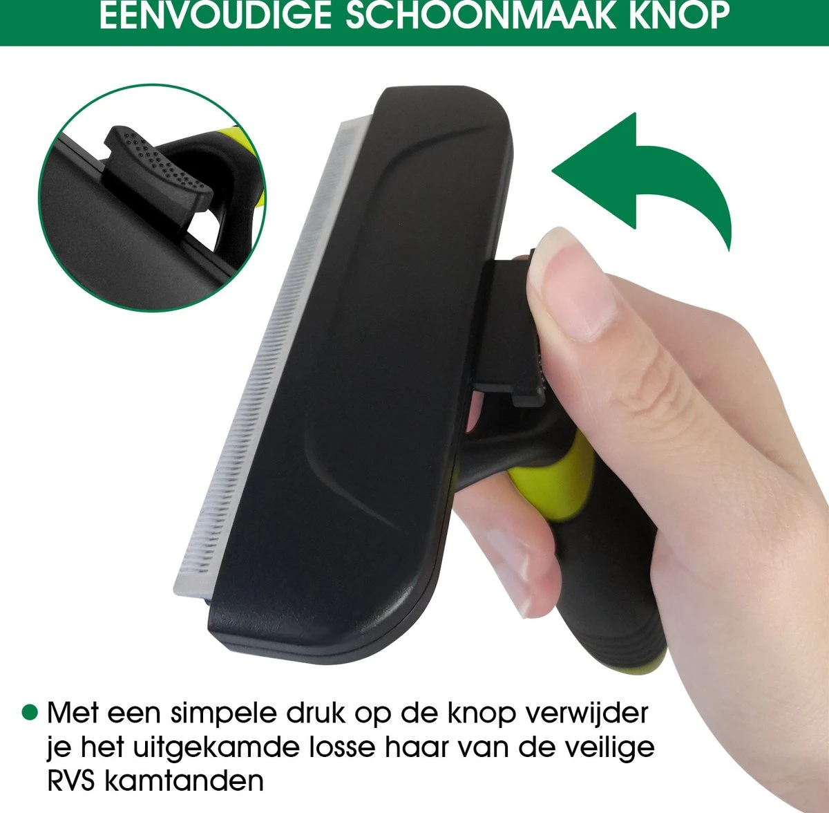 Mister Mill Trimhark - Hondenkam Kattenkam - Dierenkam 6,6 CM - Afbeelding 2