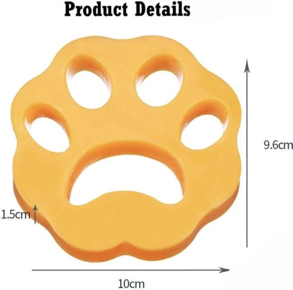 ALG-Shop - Haarverwijderaar Voor Huisdieren - 2 Stuks - Wasmachine Reiniger - Hondenhaar Verwijderaar Voor Wasmachine En Droger - Pluispootjes - Afbeelding 2