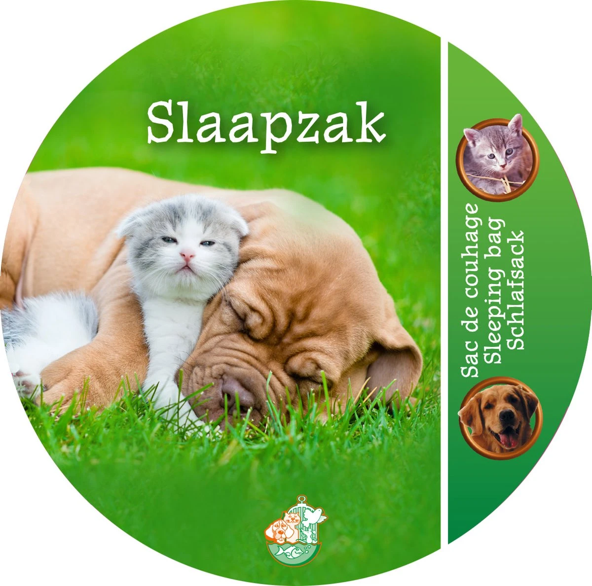 De Boon - Superzachte Pluche Hondenslaapzak - Kattenslaapzak - 70 Cm - Afbeelding 2