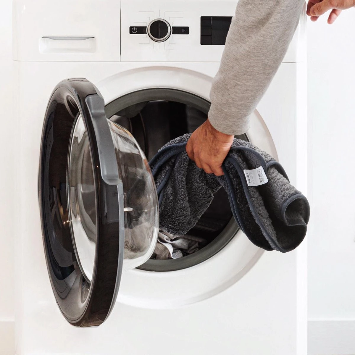 Nobleza 40UWK Hondendeken - Dierenmat - Benchkleed - 120x100cm - Grijs - Afbeelding 6