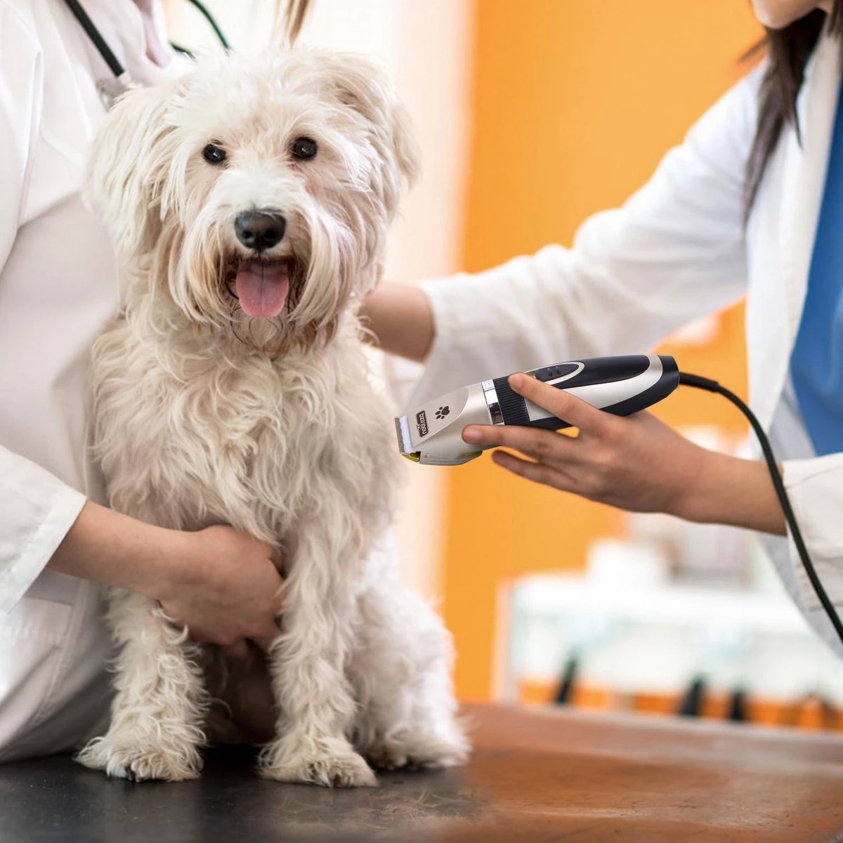 Nobleza Dieren Tondeuse Set - 4 Opzetkammen - Draadloos - Voor Huisdieren Katten & Honden - Afbeelding 7