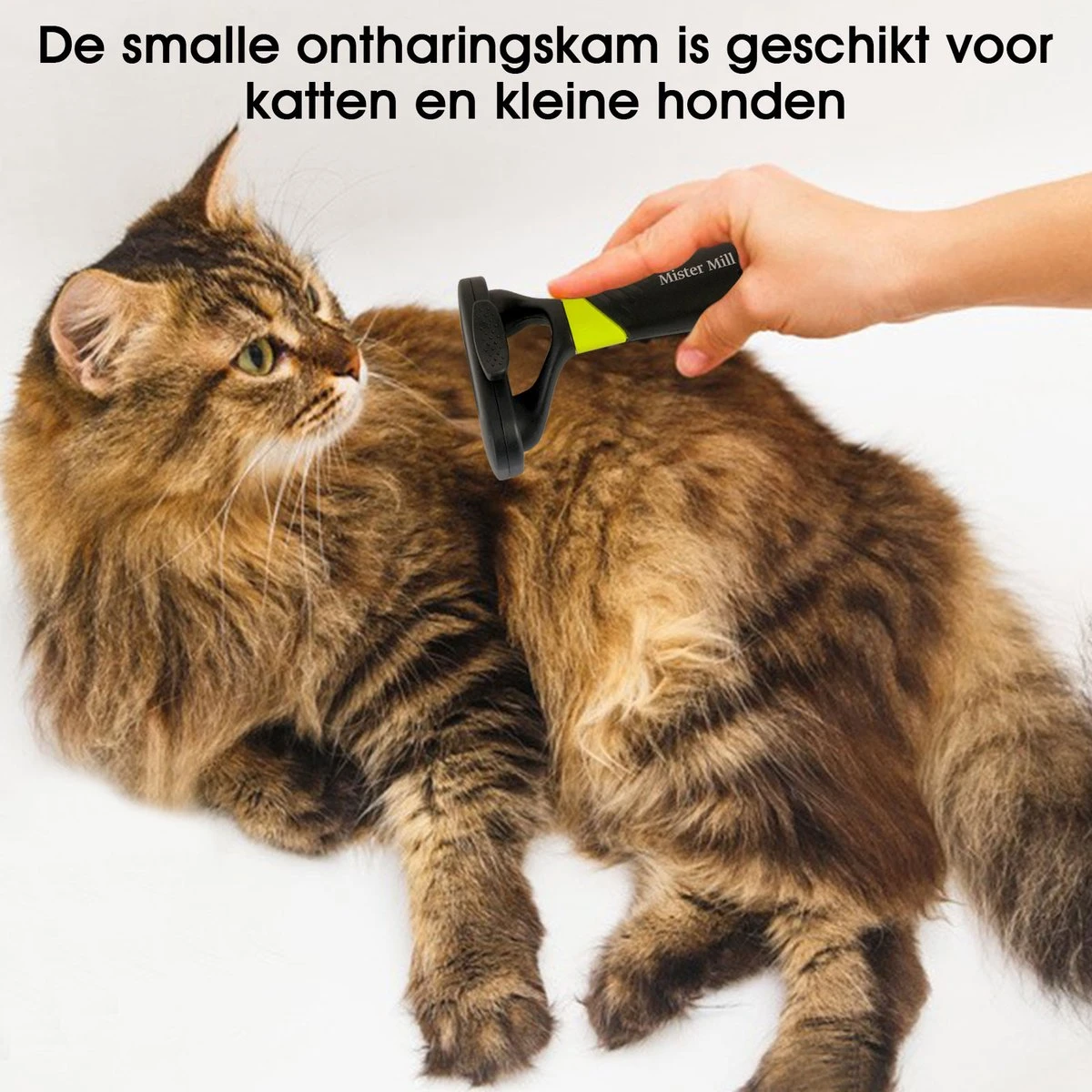 Mister Mill Trimhark - Hondenkam Kattenkam - Dierenkam 6,6 CM - Afbeelding 5