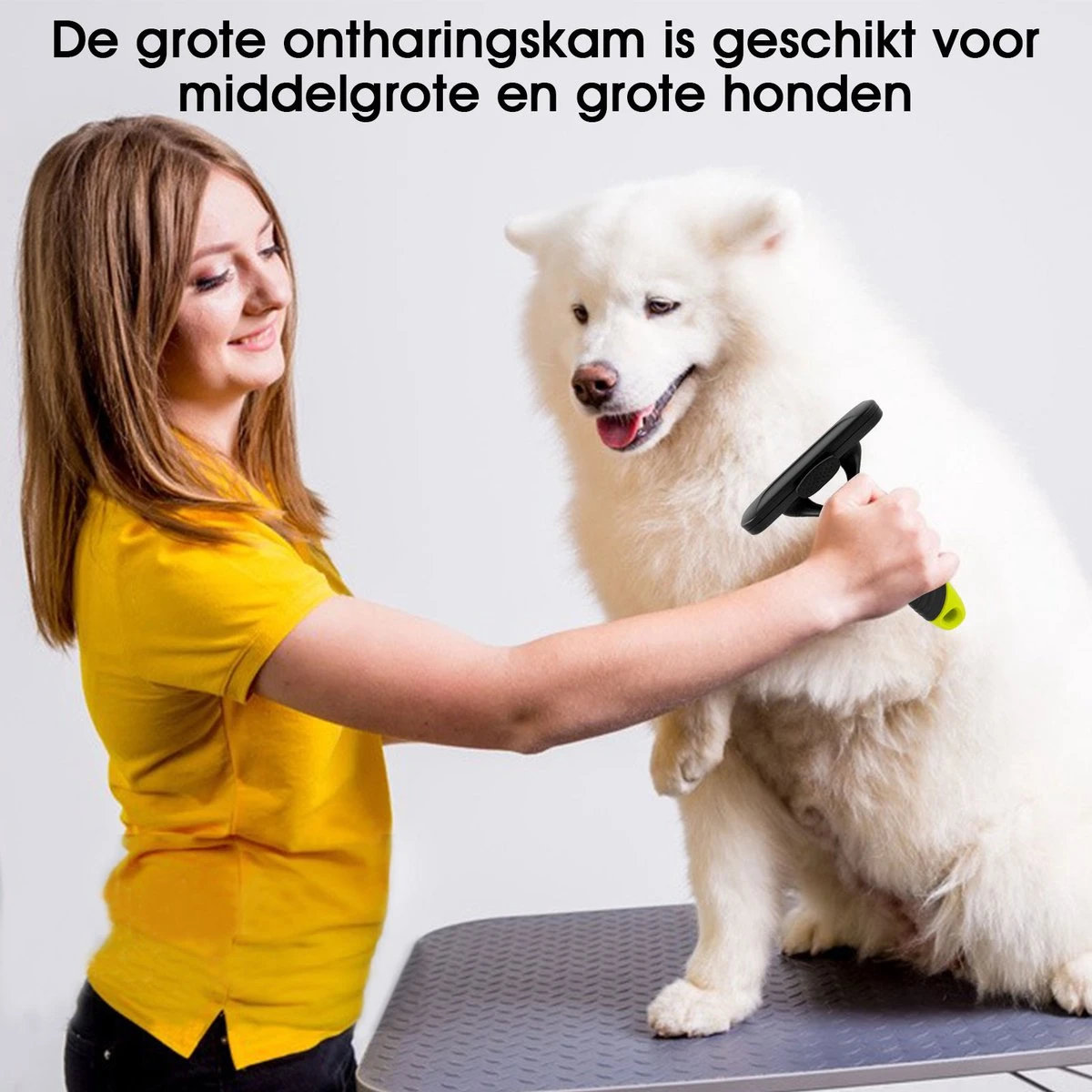 Mister Mill Trimhark - Hondenkam Kattenkam - Dierenkam 6,6 CM - Afbeelding 7