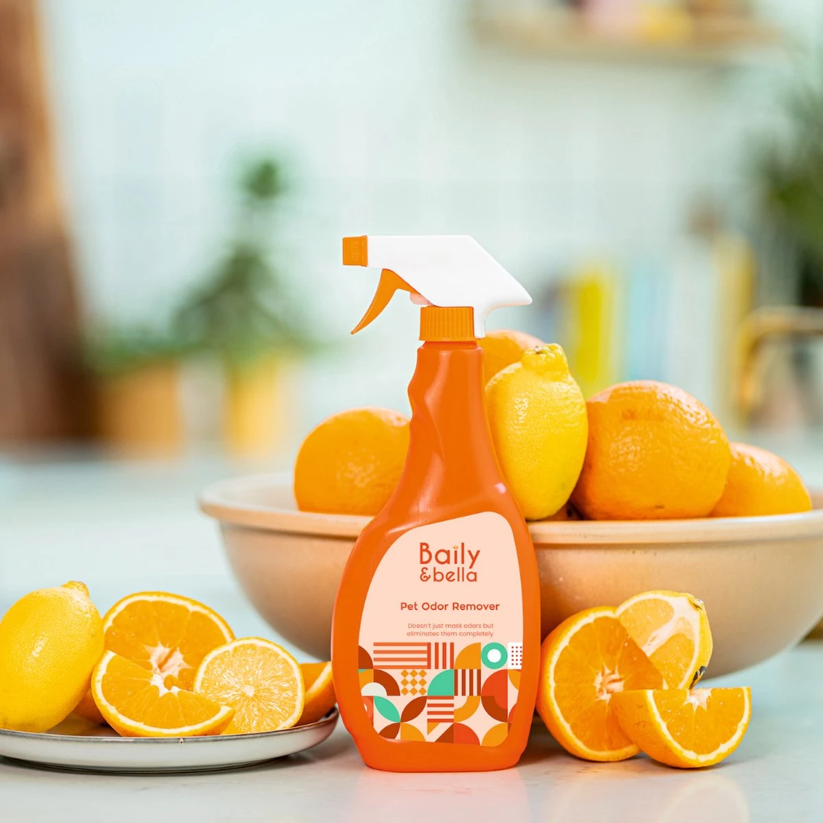 Baily & Bella | Urinegeur Verwijderaar | Katten & Honden | Elimineert Urinegeur | Natuurlijk, Organisch, Biologisch | 500ml Fles - Afbeelding 4