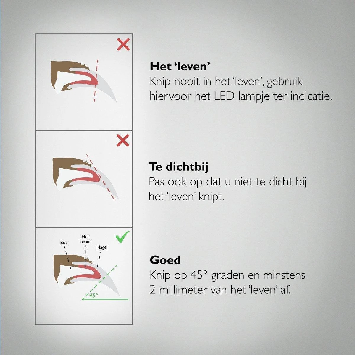 PETKIT® Professionele Dieren Nagelknipper - Nagelknipper Hond - Met LED - Met Vijl - Nageltang - Afbeelding 8