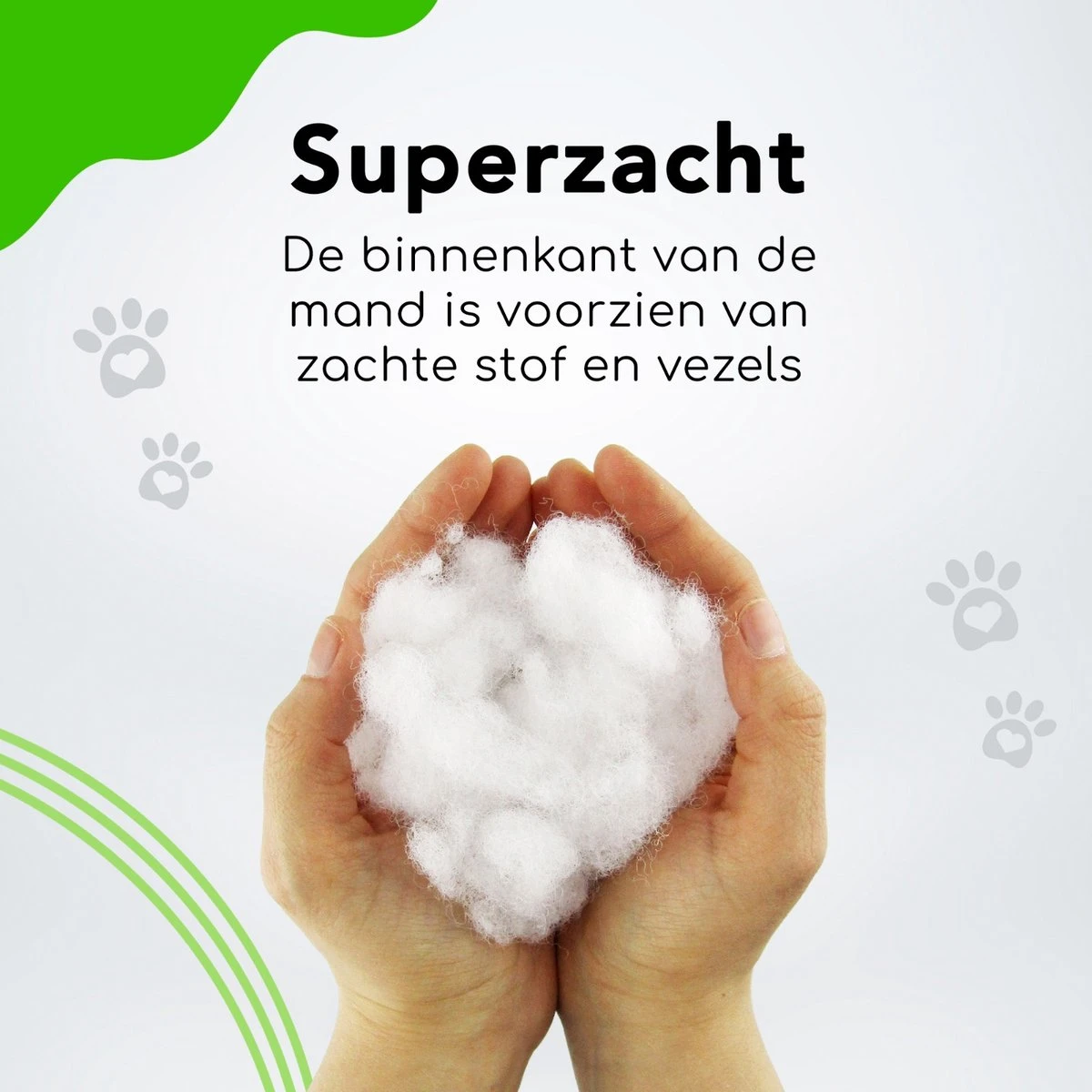 Doxie® Hondenmand – Kattenmand – ⌀ 100 Cm – Met Afneembare Hoesje – Lichtgrijs - Afbeelding 5