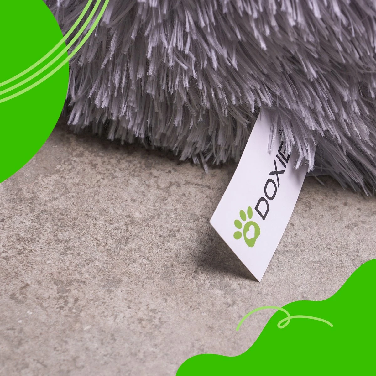 Doxie® Hondenmand – Kattenmand – ⌀ 100 Cm – Met Afneembare Hoesje – Lichtgrijs - Afbeelding 12