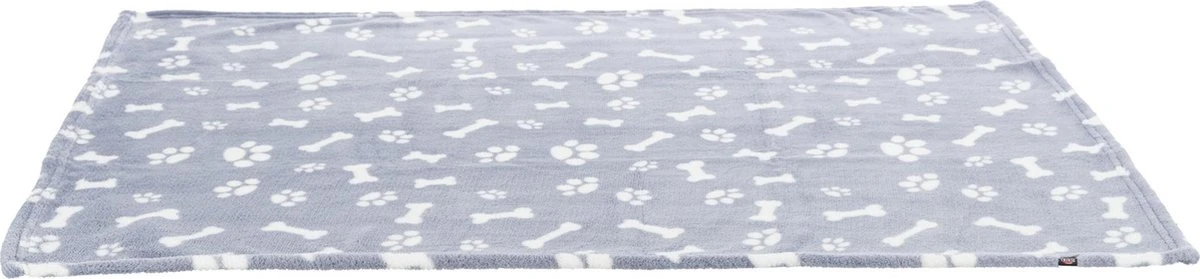 Trixie Hondendeken Kenny 75 X 50 Cm Fleece Blauw - Afbeelding 5