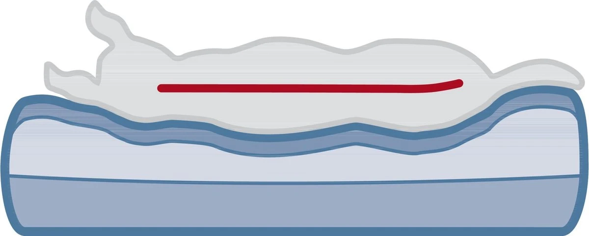 Trixie Hondenmand Sofa Bendson Orthopedisch Grijs (80X60 CM) - Afbeelding 13