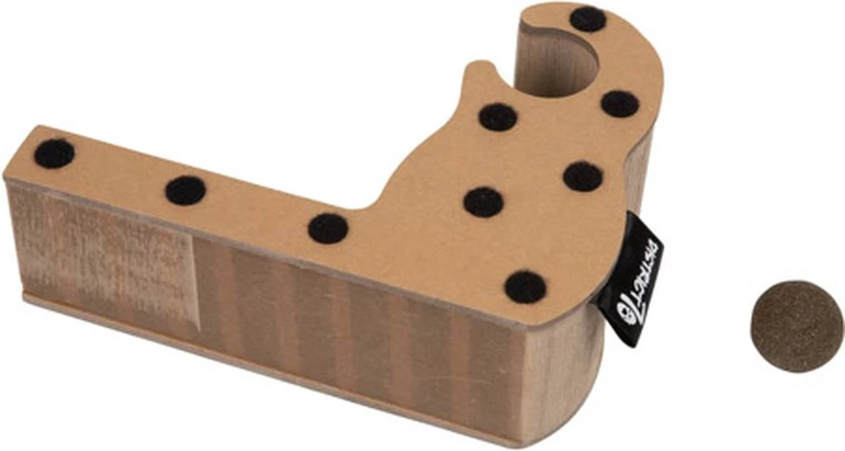 District 70 MAZE 3-in-1 Opvouwbare Kartonnen Kattenmand - Inclusief Catnip Balletje - Voor Slapen, Spelen En Krabben! - Afbeelding 15