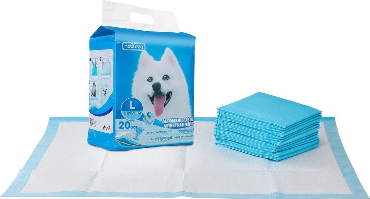 Nobleza 48LXE - Puppy Training Pads - 60 X 90 Cm - Zindelijkheidstraining - 120 Stuks - Afbeelding 8