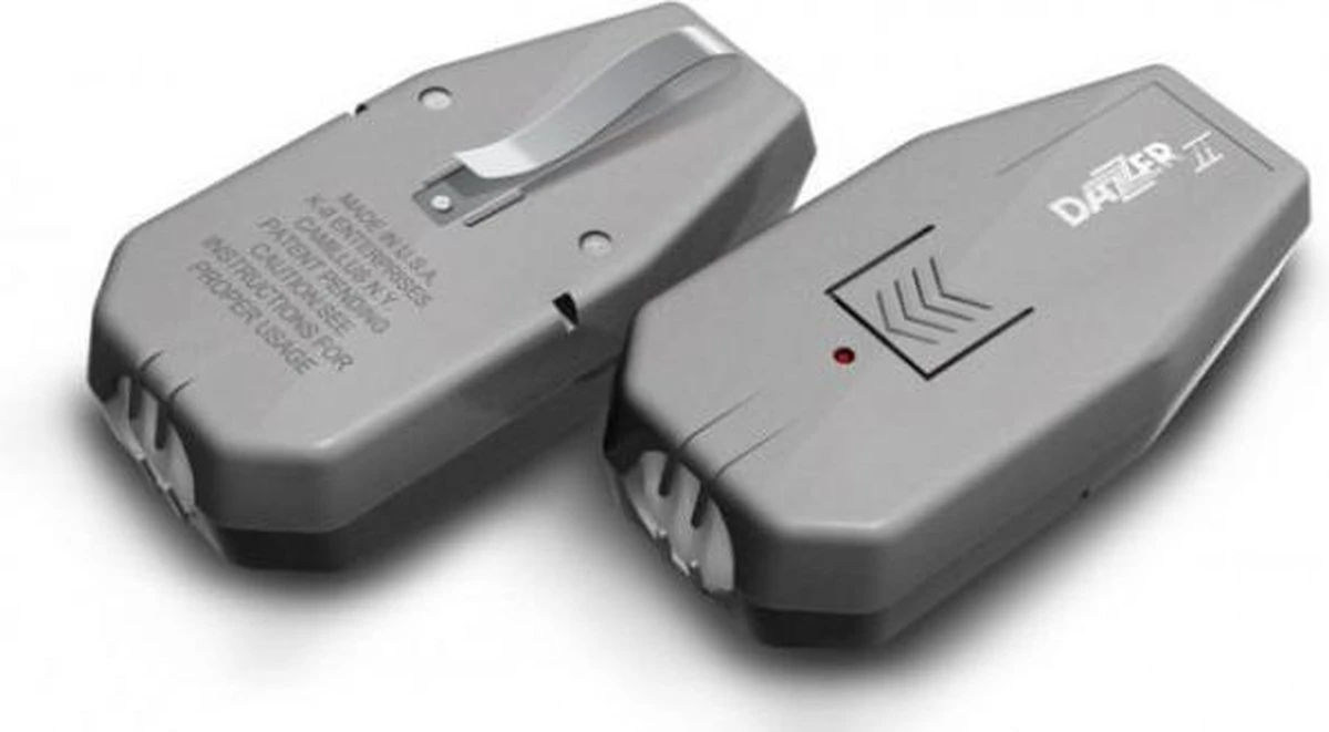 DAZER II ULTRASONE DRAAGBARE HONDEN VERJAGER / VERDRIJVER - Afbeelding 3