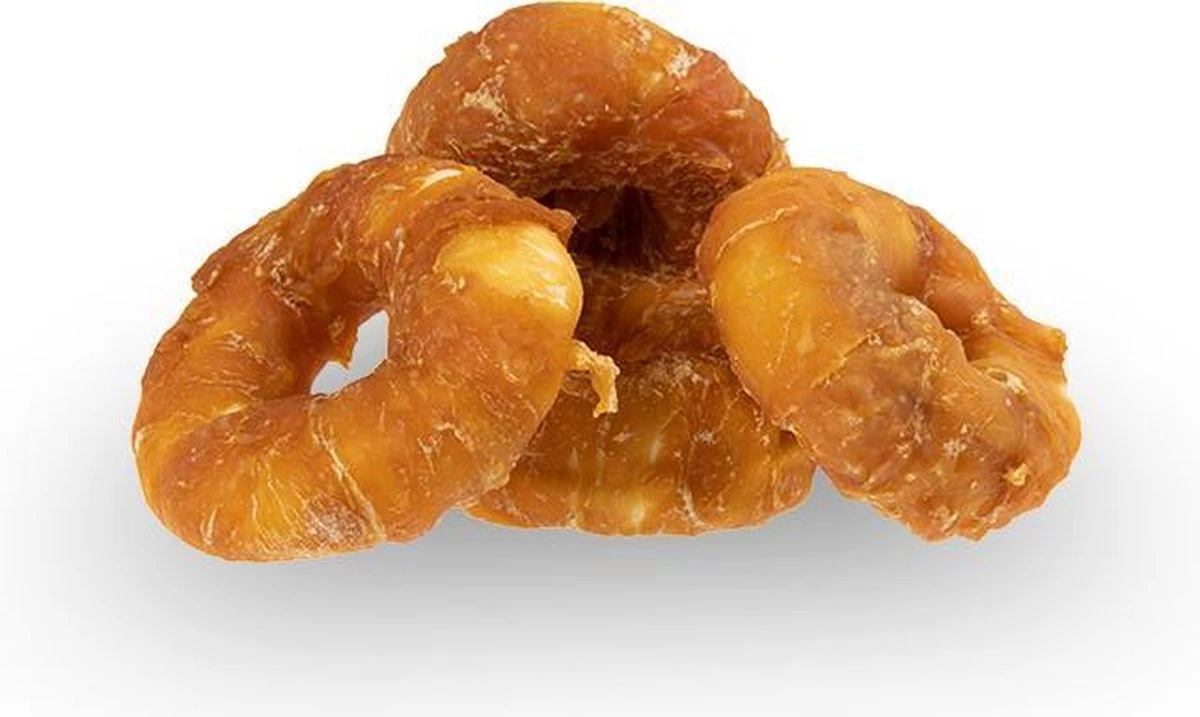 Petstyleliving Gepofte Ring Met Kip 7,5cm - 20 Stuks - Hondensnack - Afbeelding 2