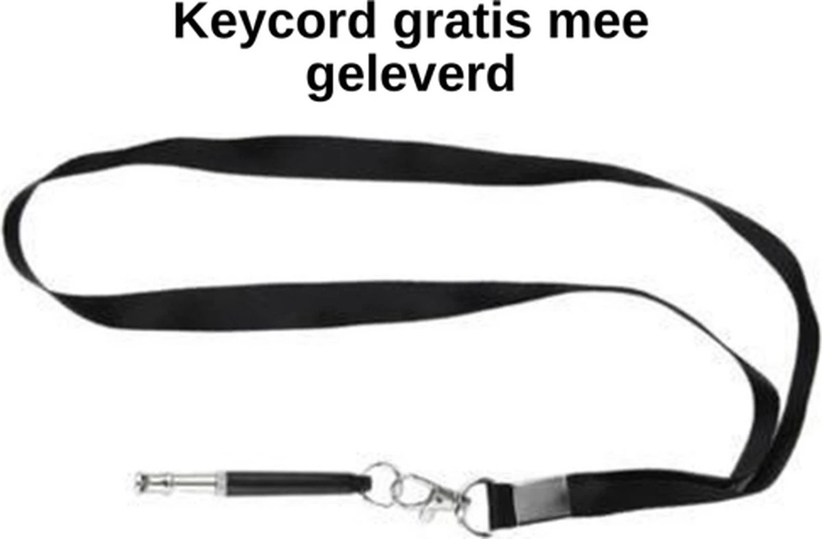 Ultrasoon Hondenfluitje Met Keycord - Fluitje - Honden Fluit – Trainingsfluitje Voor Honden - Afbeelding 4