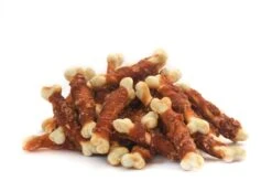 Kauwstaaf Kip & Calcium Kluifjes 400 Gram - Hondensnacks - Hondensnoepjes - Kip - Kauwbot - Gedroogd - Kauwstaaf