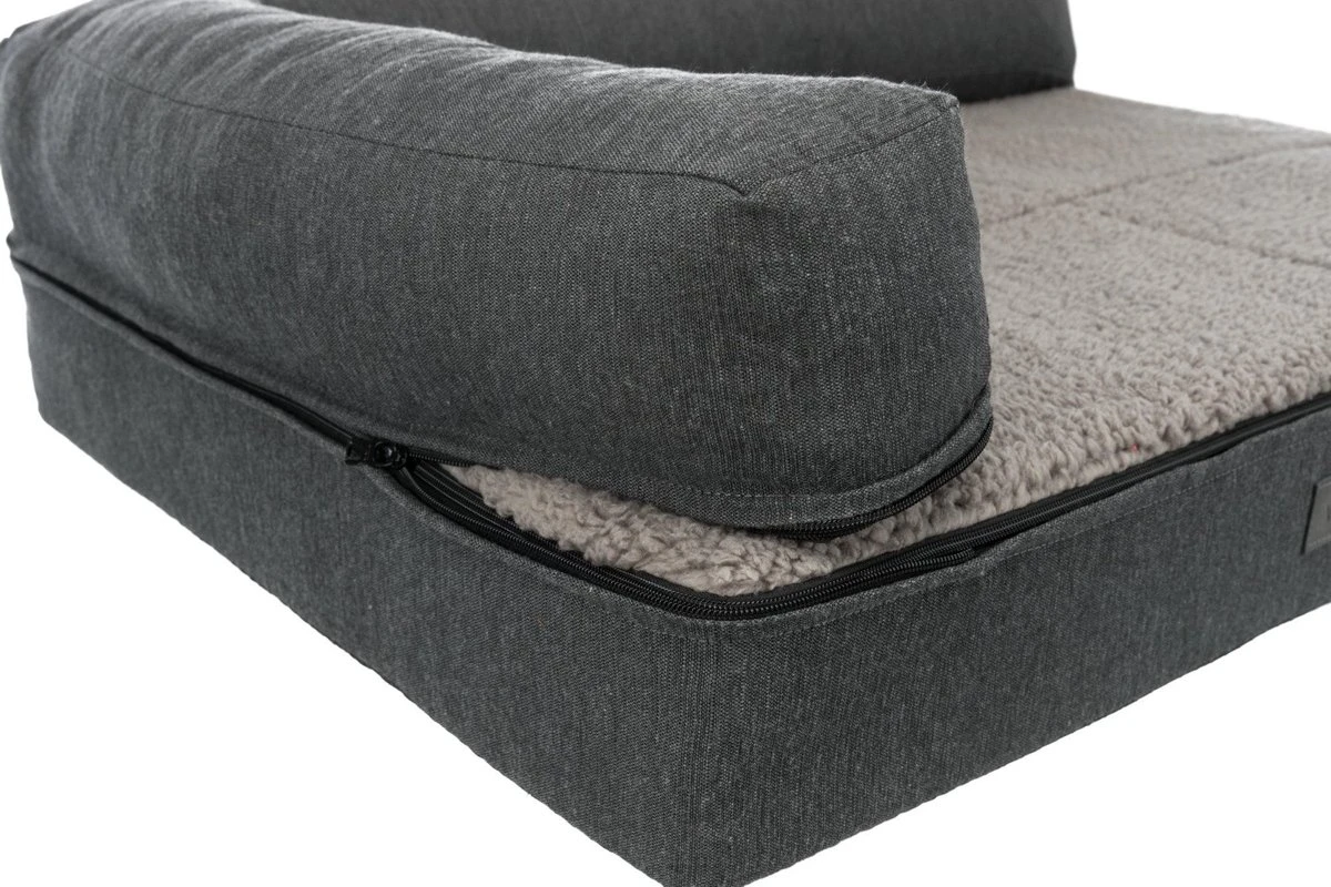 Trixie Hondenmand Sofa Bendson Orthopedisch Grijs (80X60 CM) - Afbeelding 10