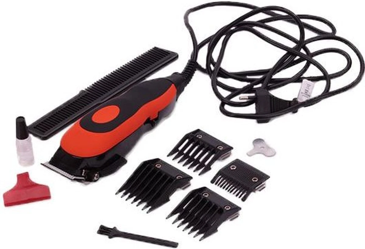 HTC Professionele Hondentondeuse - Haartrimmer Voor Honden En Katten - Krachtige Motor - Werkt Op 220V - Katten Tondeuses - Katten & Honden Trimset - Hondentrimmer - Dierentondeuse - Weinig Decibel- Met Opbergkoffer - Afbeelding 2