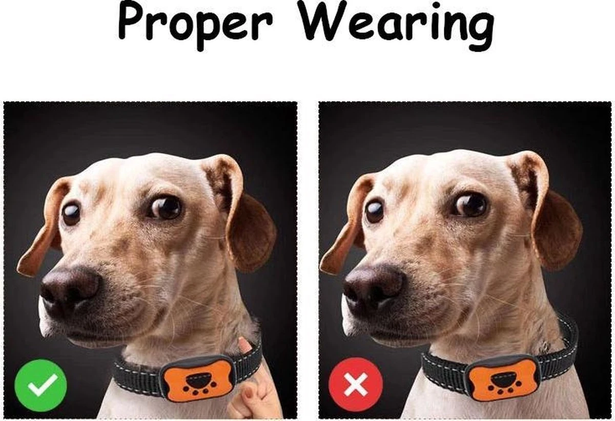Merkloos Anti Blafband Voor Honden Blafband Anti Blaf Apparaat Blafband Zonder Schok - Diervriendelijk - Afbeelding 4