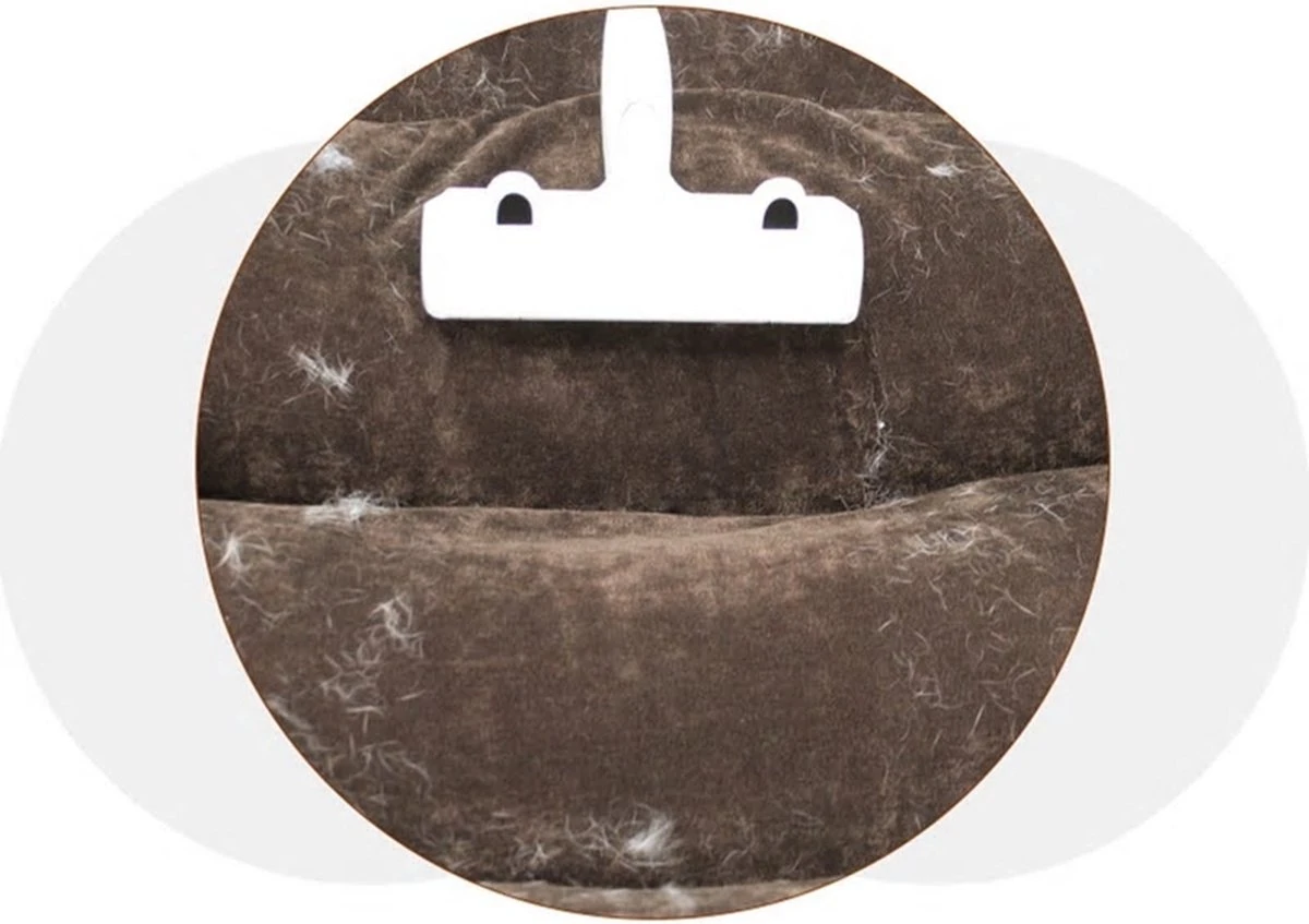 Merkloos Hoogwaardige - Huisdierhaar Verwijderaar - Hondenhaar - Pluizenborstel - Ontharingsborstel - Wit - Afbeelding 7