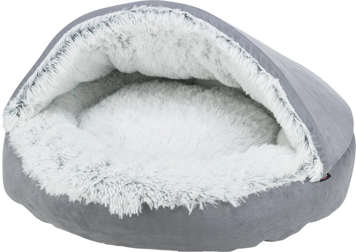 Trixie Hondenmand Donut Harvey Grijs / Wit-Zwart - 70X70 CM - Afbeelding 3