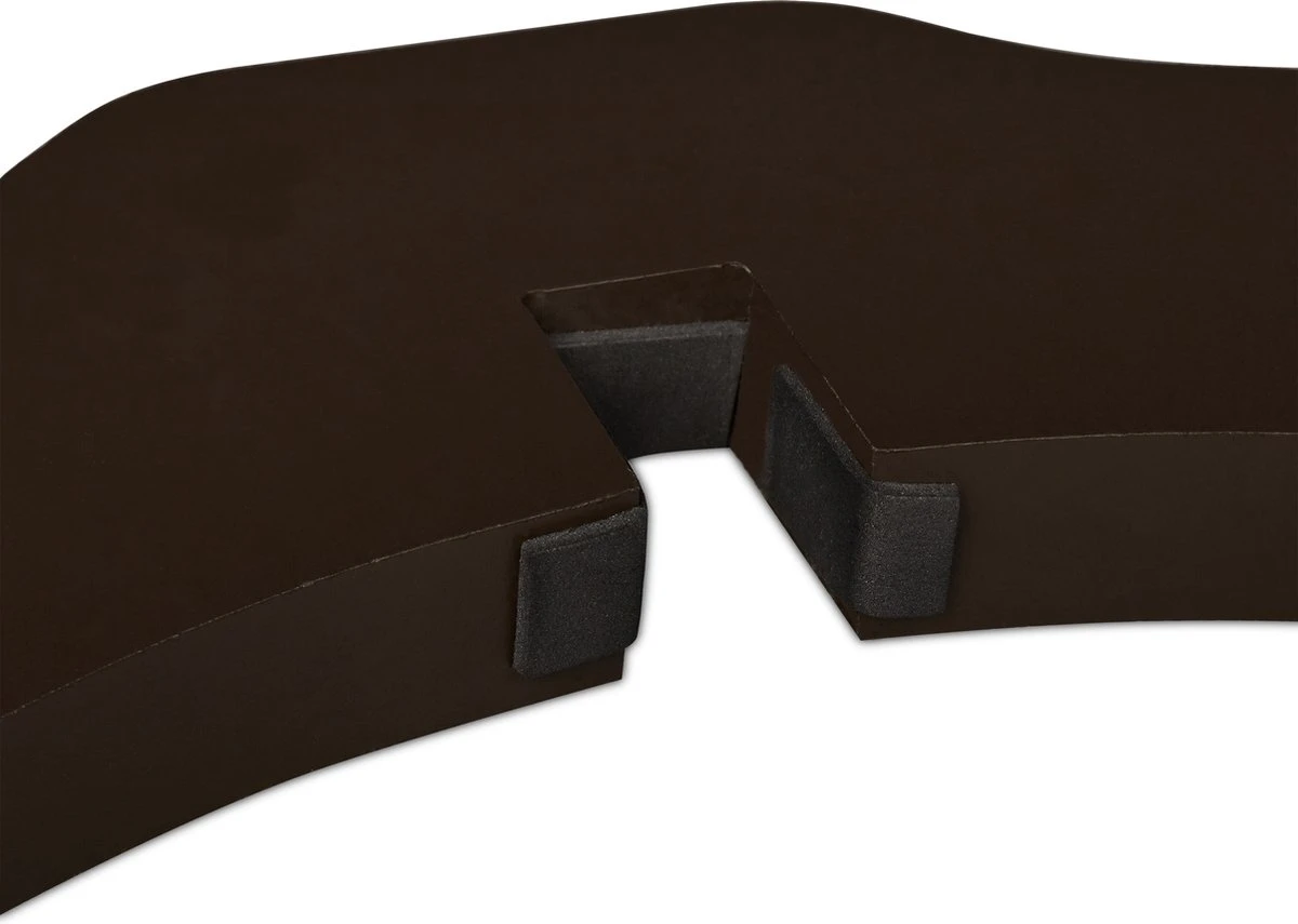 Relaxdays Veiligheidshekje Hout - 92 Cm Hoog - Hondenhek - Inklapbaar - Bruin - 3 Panelen - Afbeelding 7