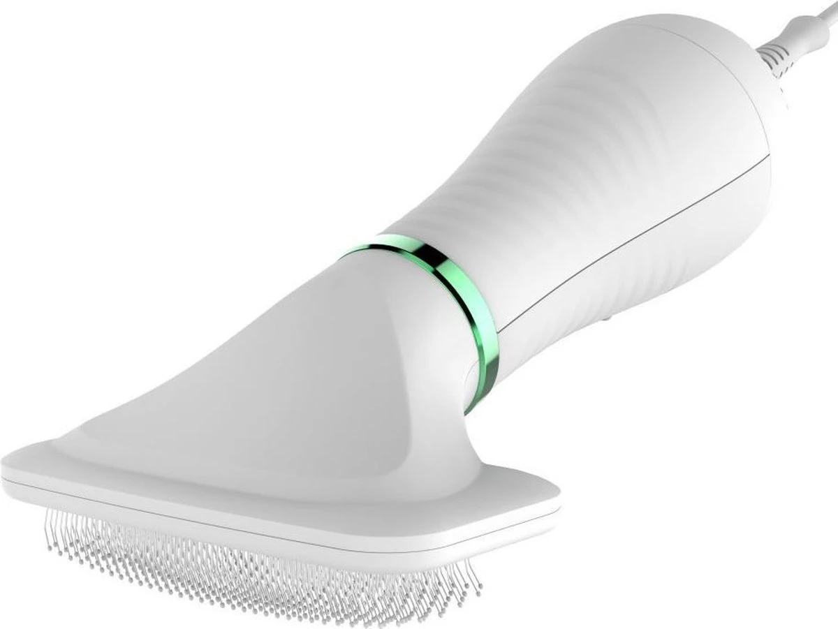 Merkloos HondenFöhn En Borstel - RVS Borstel - Huisdieren - 2 In 1 Hondenföhn - Afbeelding 7