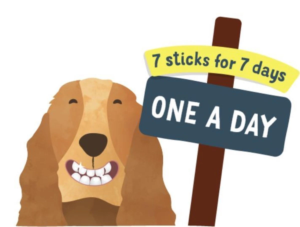 Edgard & Cooper Doggy Dental Sticks Appel - Eucalyptusolie Medium - Afbeelding 10