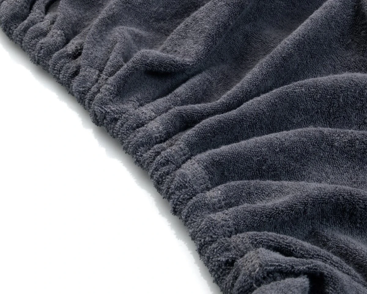 Hoeslaken Massagetafel Grijs- Extra Dik - Badstof Stretch - Met Uitsparing - Afbeelding 4