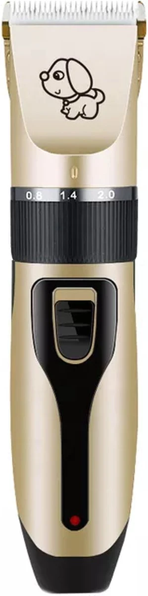 Merkloos Professionele Dierentondeuse - Scheerapparaat Voor Honden En Katten - Trimmer - 4 Opzetstukken - Oplaadbaar - Draadloos - Stil - Verschillende Haar En Vachtlengtes - Haartrimmer - Hondentrimmer - Honden Trimmer - Honden Knippen - Haren Knippen