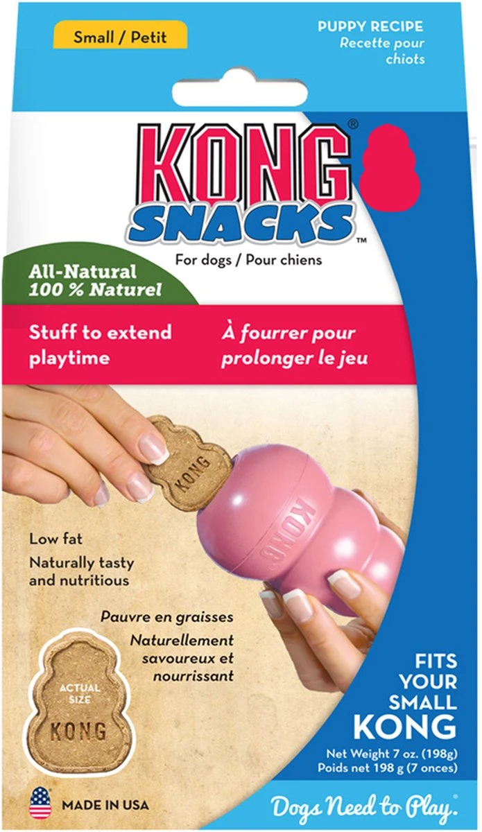 Kong Stuff 'N Mini Snacks Puppy Hondensnack - Kip & Rijst - Afbeelding 9