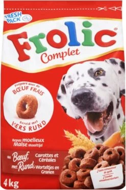 Frolic Compleet - Rundvlees - Hondenvoer - 4 Kg