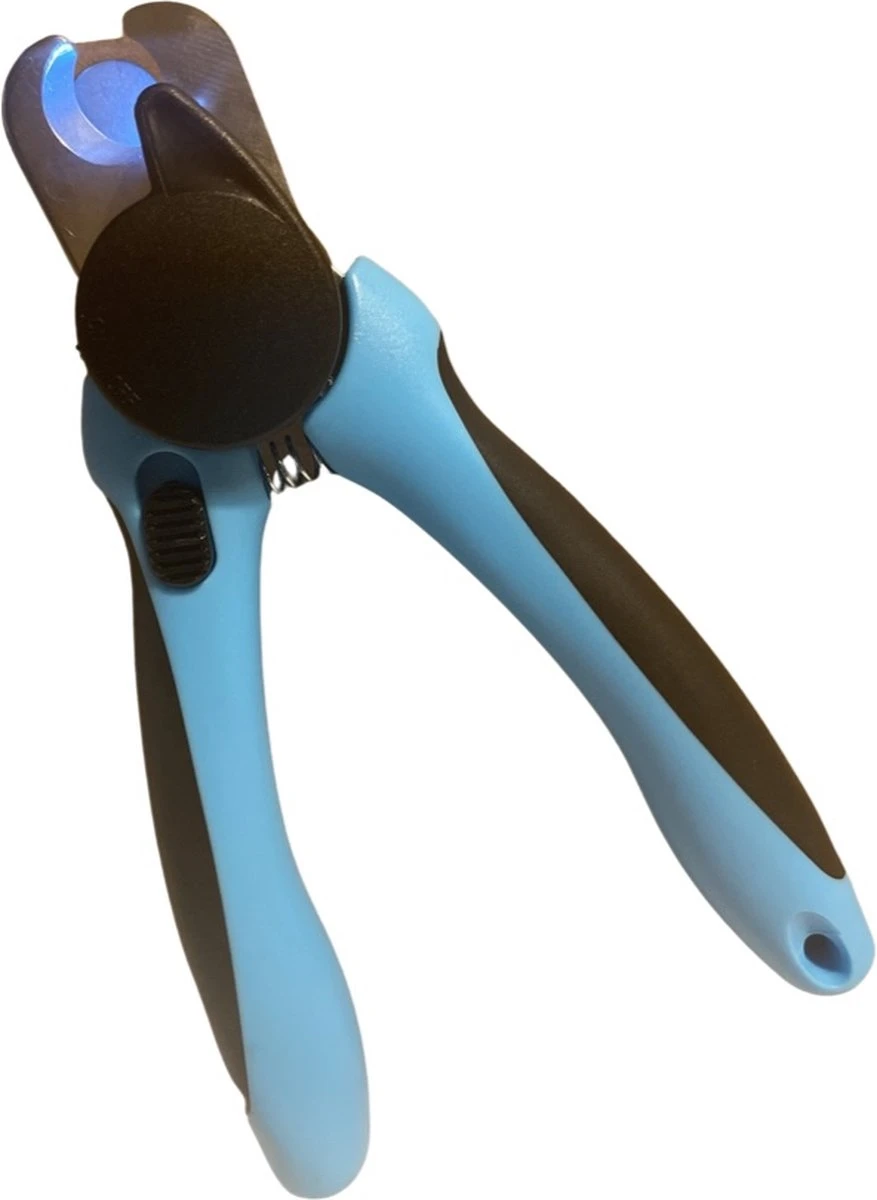 WVspecials® Professionele Dieren Nagelschaar Met Led Licht - Dieren Nagelschaar - Nagelschaar Hond - Honden Nagelknipper - Hondennagels - Honden Knip Schaar - Nageltang - Met LED Licht, Veiligheidsstop En Nagelvijl - Black Friday - Sinterklaas - Afbeelding 4