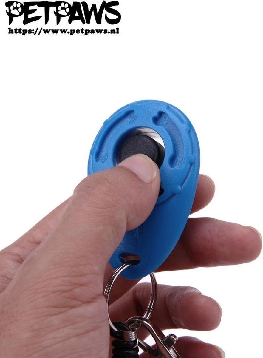 Merkloos PetPaws - Training Clicker Voor De Hond - Rood - Afbeelding 2