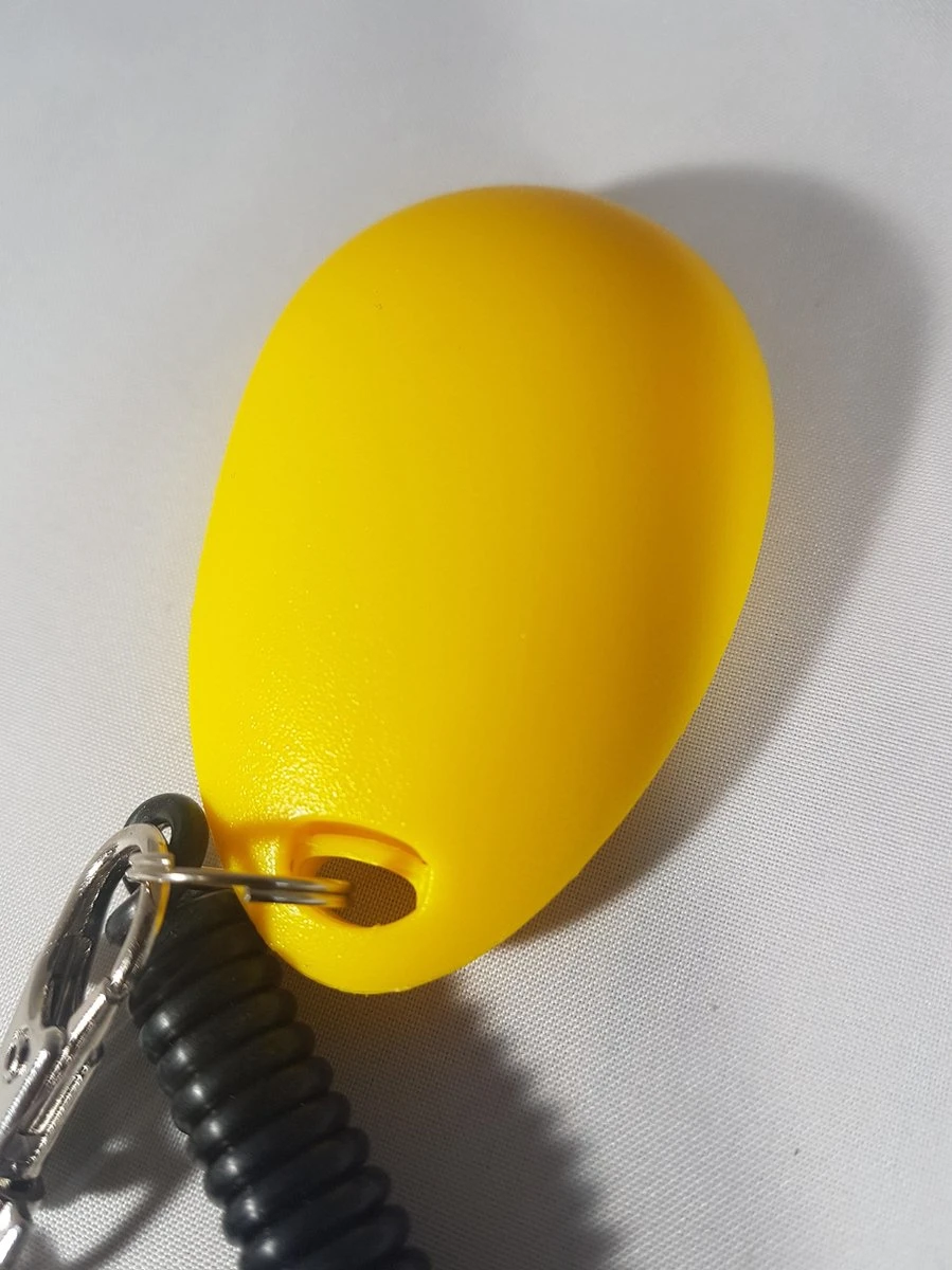 Clicker Geel Voor Hondentraining Paarden Training Voor Positieve Bekrachtiging - Afbeelding 4