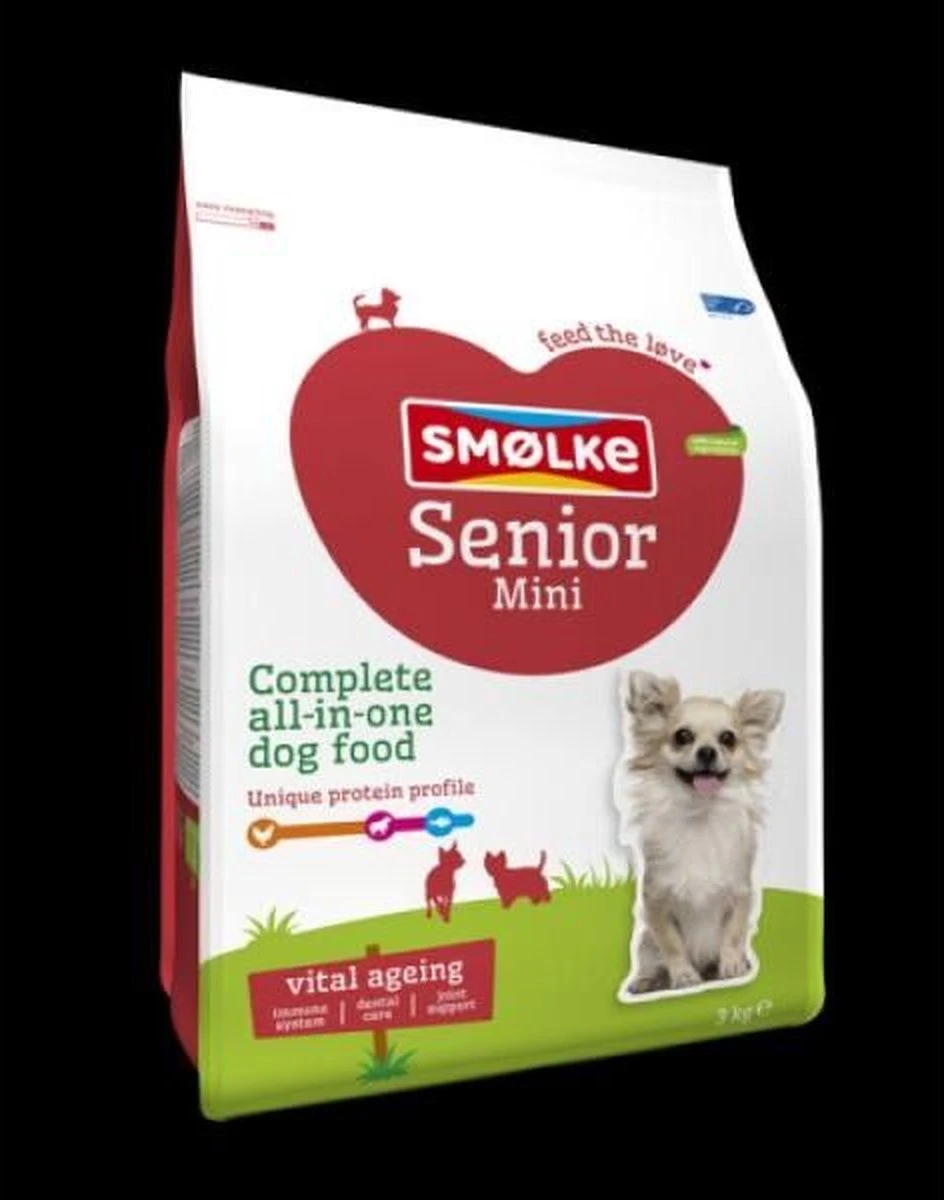 Smolke Senior Mini - Kip - Hondenvoer - 3 Kg - Afbeelding 20